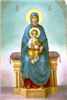 Тронная Александро-Свирская икона Божией Матери